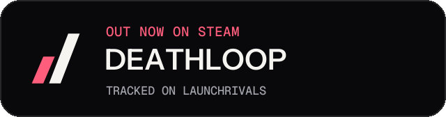 Dark launch badge for DEATHLOOP