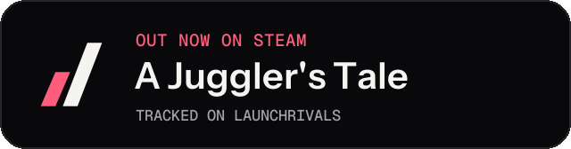 Dark launch badge for A Juggler's Tale