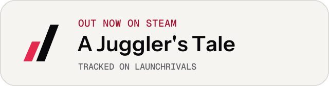 Light launch badge for A Juggler's Tale