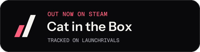 Dark launch badge for Cat in the Box