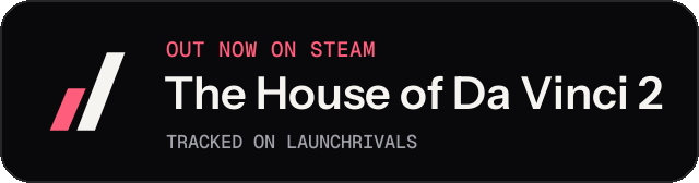 Dark launch badge for The House of Da Vinci 2