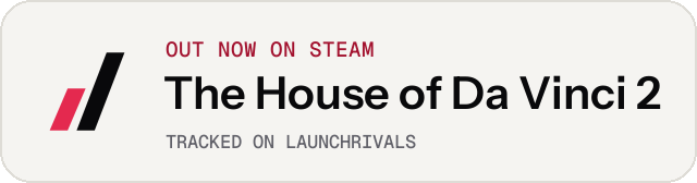 Light launch badge for The House of Da Vinci 2