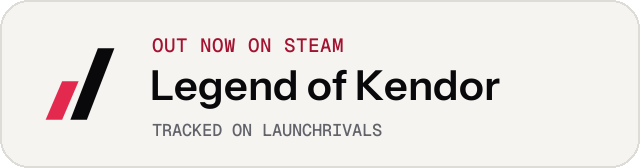 Light launch badge for Legend of Kendor