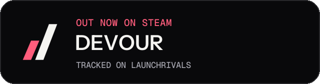Dark launch badge for DEVOUR