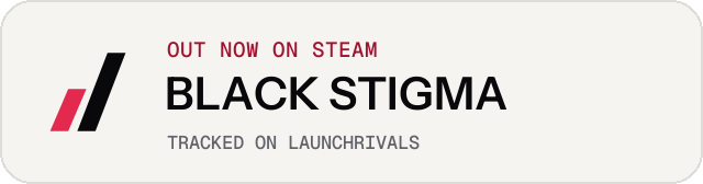 Light launch badge for BLACK STIGMA
