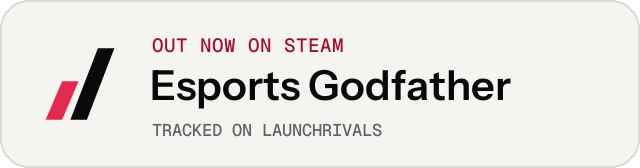 Light launch badge for Esports Godfather