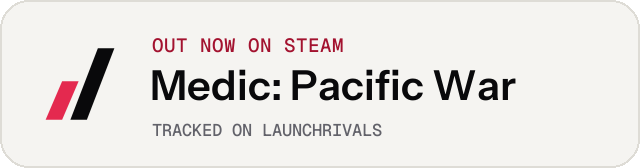 Light launch badge for Medic: Pacific War