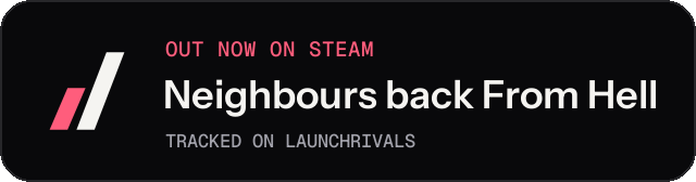 Dark launch badge for Neighbours back From Hell