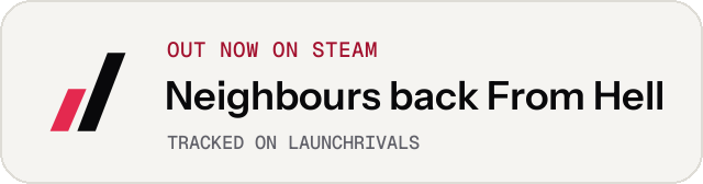 Light launch badge for Neighbours back From Hell
