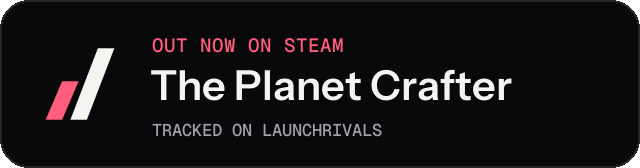 Dark launch badge for The Planet Crafter