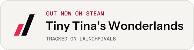Light launch badge for Tiny Tina's Wonderlands