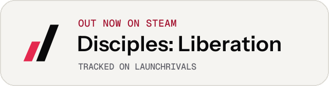 Light launch badge for Disciples: Liberation