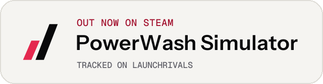 Light launch badge for PowerWash Simulator