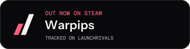 Dark launch badge for Warpips