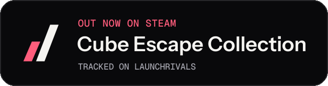 Dark launch badge for Cube Escape Collection