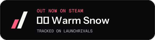 Dark launch badge for 暖雪 Warm Snow