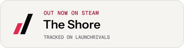 Light launch badge for The Shore