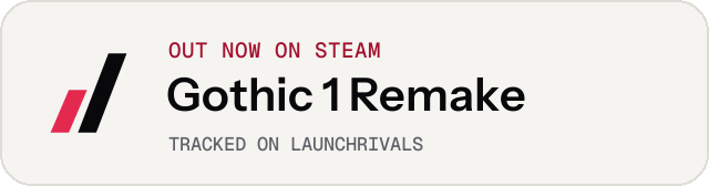 Light launch badge for Gothic 1 Remake