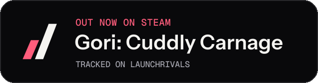 Dark launch badge for Gori: Cuddly Carnage