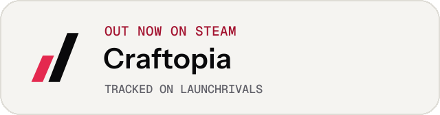 Light launch badge for Craftopia