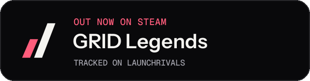 Dark launch badge for GRID Legends