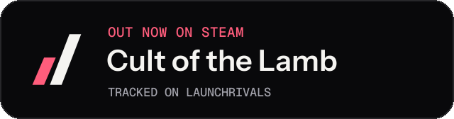 Dark launch badge for Cult of the Lamb