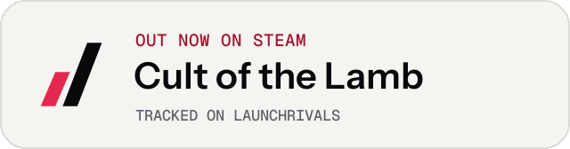 Light launch badge for Cult of the Lamb