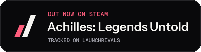 Dark launch badge for Achilles: Legends Untold