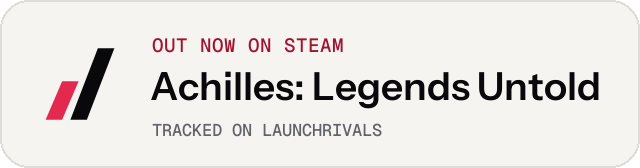 Light launch badge for Achilles: Legends Untold