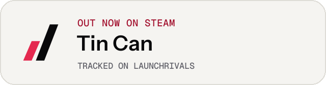 Light launch badge for Tin Can