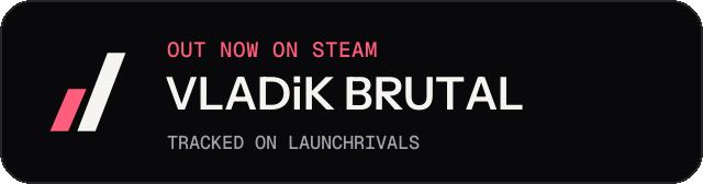 Dark launch badge for VLADiK BRUTAL