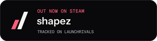 Dark launch badge for shapez
