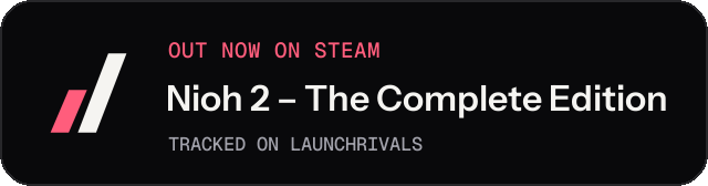 Dark launch badge for Nioh 2 – The Complete Edition