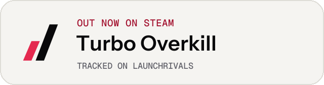 Light launch badge for Turbo Overkill