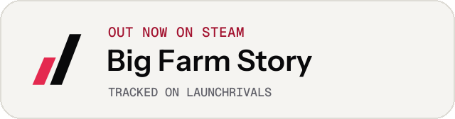 Light launch badge for Big Farm Story