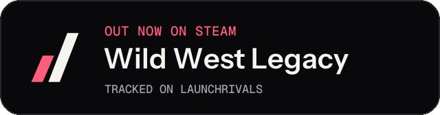 Dark launch badge for Wild West Legacy