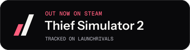 Dark launch badge for Thief Simulator 2