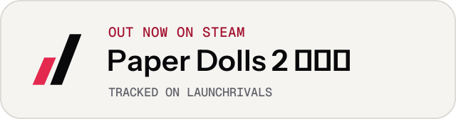 Light launch badge for Paper Dolls 2 纸人贰
