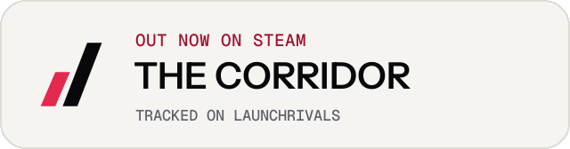 Light launch badge for THE CORRIDOR