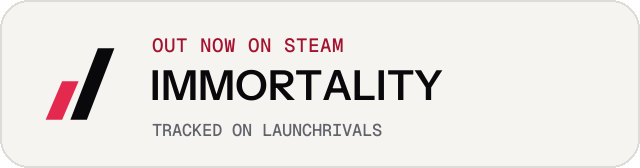 Light launch badge for IMMORTALITY