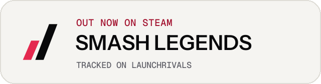 Light launch badge for SMASH LEGENDS