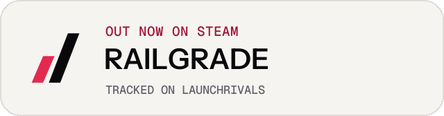Light launch badge for RAILGRADE