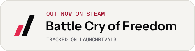 Light launch badge for Battle Cry of Freedom