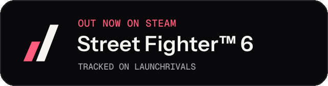 Dark launch badge for Street Fighter™ 6
