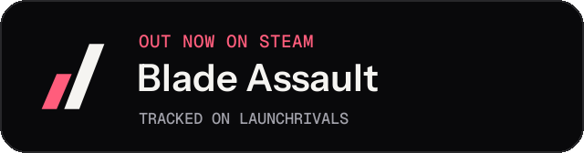 Dark launch badge for Blade Assault