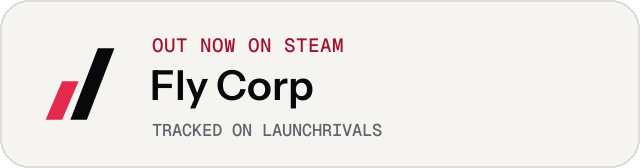 Light launch badge for Fly Corp