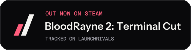 Dark launch badge for BloodRayne 2: Terminal Cut
