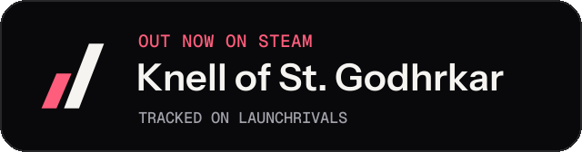 Dark launch badge for Knell of St. Godhrkar