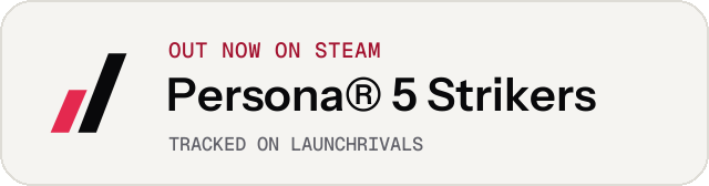 Light launch badge for Persona® 5 Strikers