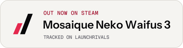 Light launch badge for Mosaique Neko Waifus 3